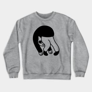 Dreamy Cat Art Illustration Crewneck Sweatshirt